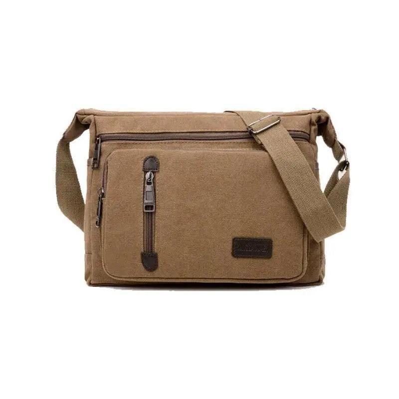 Retro Canvas Messenger Shoulder Bag