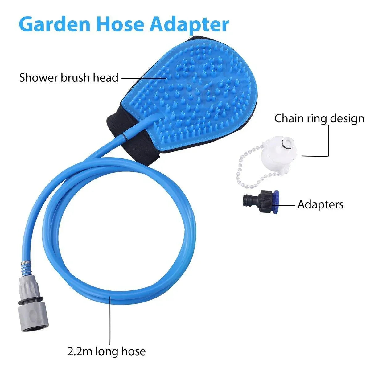 Dog Bath Brush Magic Scrub Brush Golden Retriever Teddy Shepherd Pet