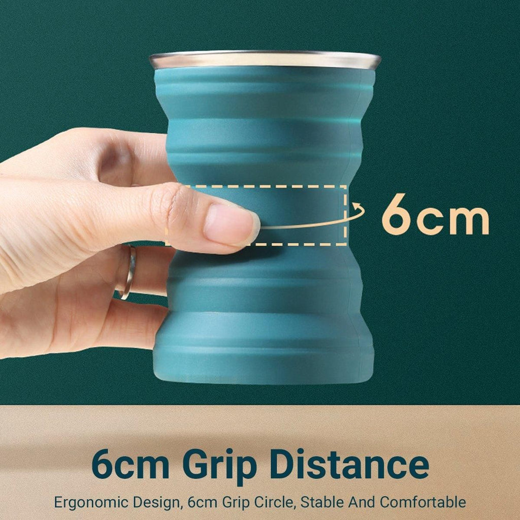 Collapsible Silicone Travel Mug
