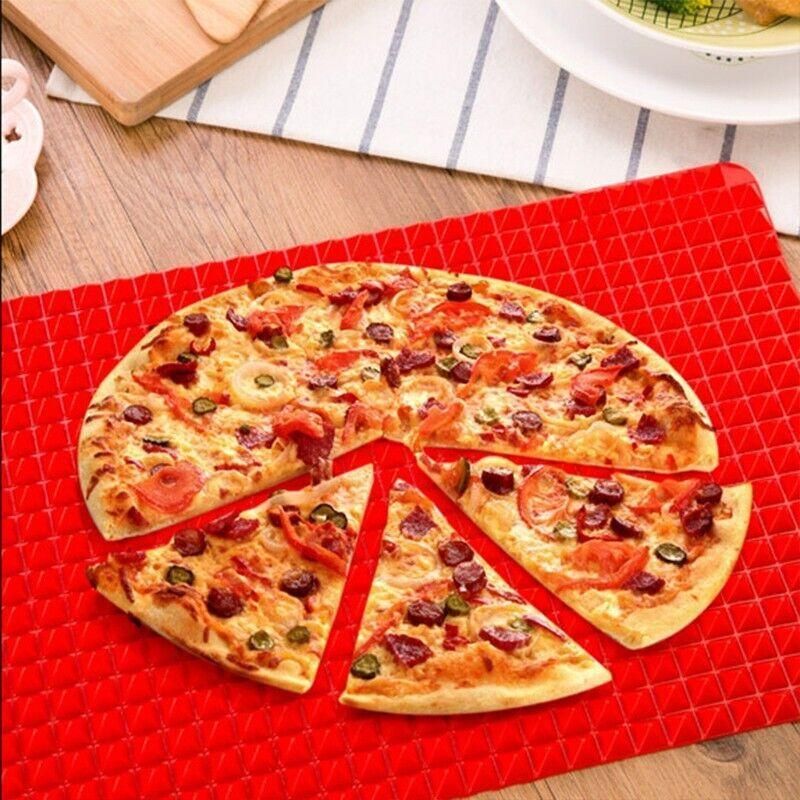 Silicone Pyramid Baking Mat, Red, 39.5 x 27.5 cm