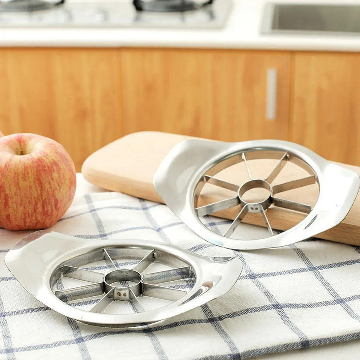 Stainless Steel Apple Corer and Slicer, 8 Segments