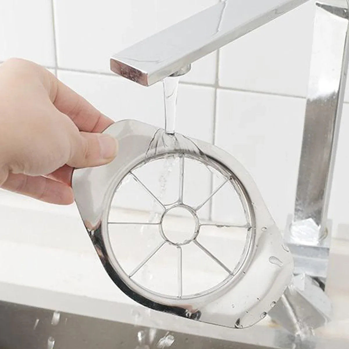 Stainless Steel Apple Corer and Slicer, 8 Segments