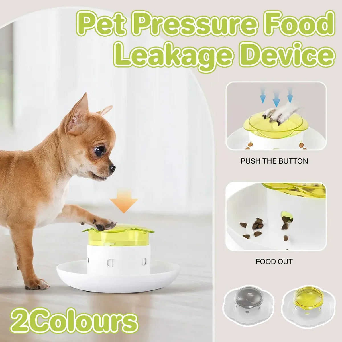 Automatic Pet Food Dispenser Feeding Bowl