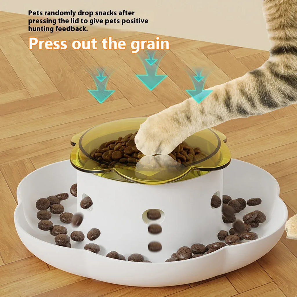 Automatic Pet Food Dispenser Feeding Bowl