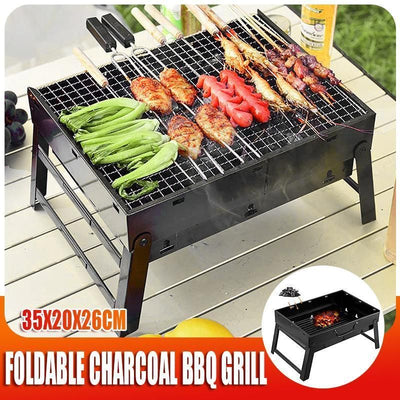 Portable Foldable Charcoal BBQ Grill