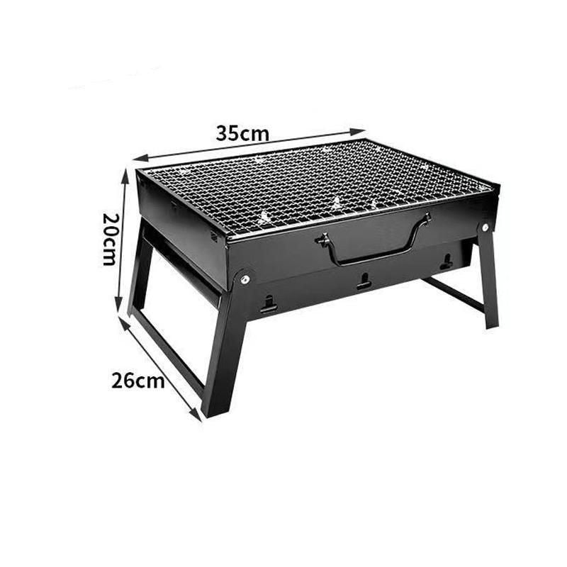 Portable Foldable Charcoal BBQ Grill for Outdoor Camping Picnic