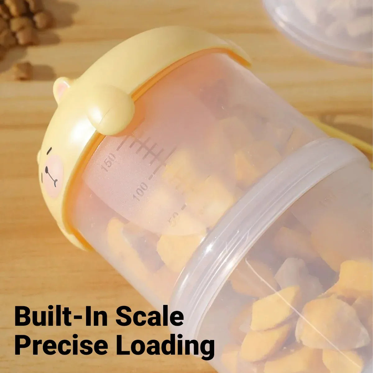 3-Tier Portable Pet Food Storage Container