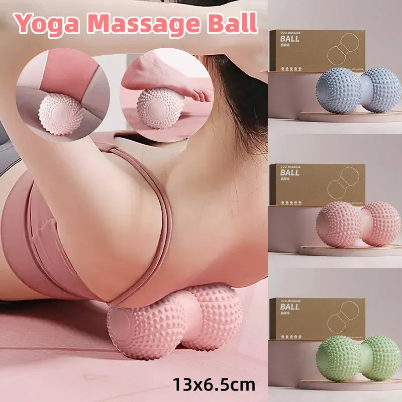 Peanut Massage Ball, 13 x 6.5 cm
