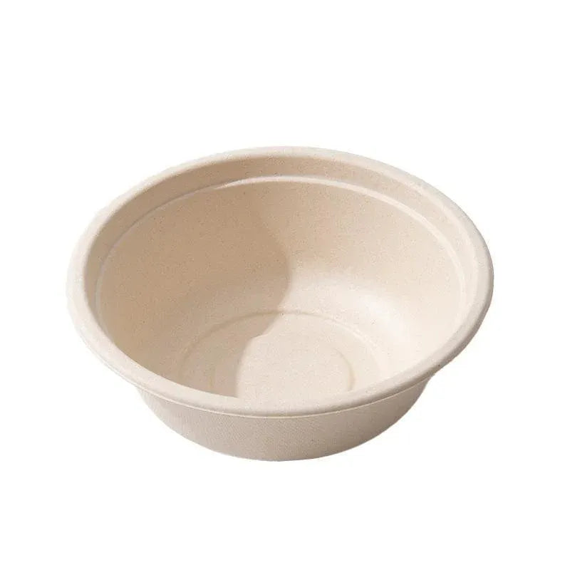 Bagasse Takeaway Boxes with Lids, 500 ml, 250 Pack