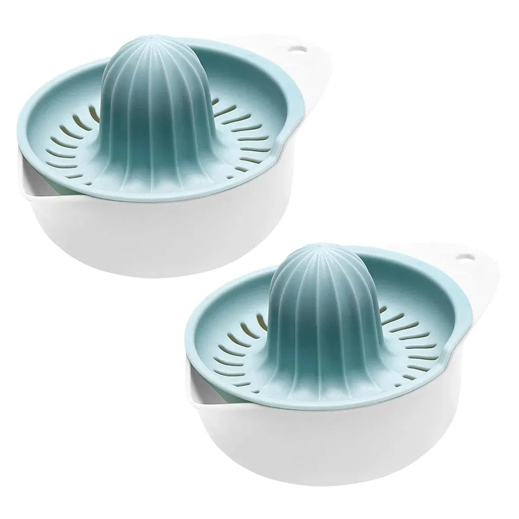 Manual Citrus Squeezer with Pour Spout, Set of 2