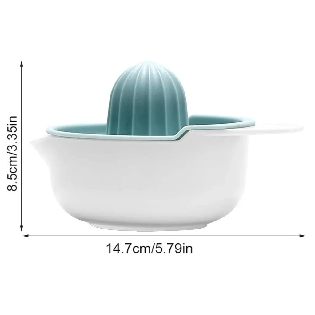 Manual Citrus Squeezer with Pour Spout, Set of 2