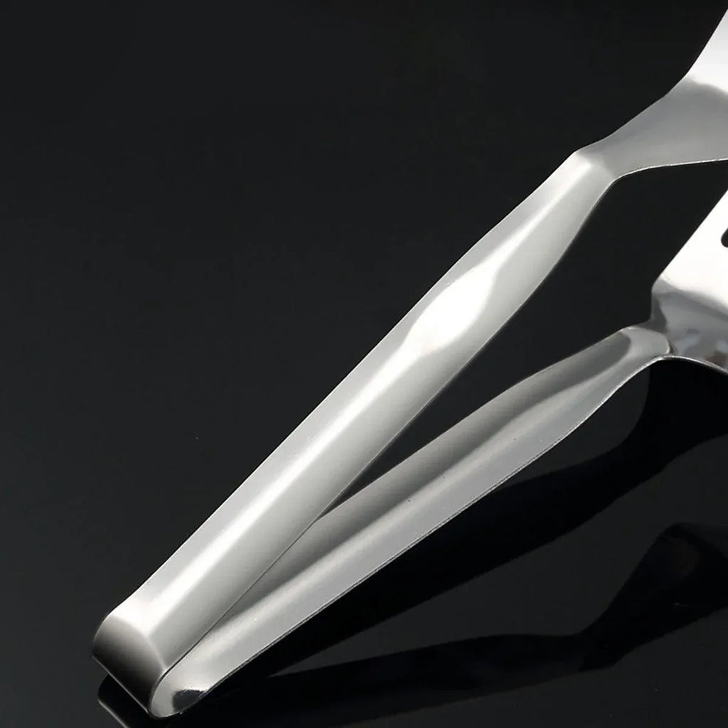 Stainless Steel Steak Tongs Multi-Functional Kitchen Tool for BBQ