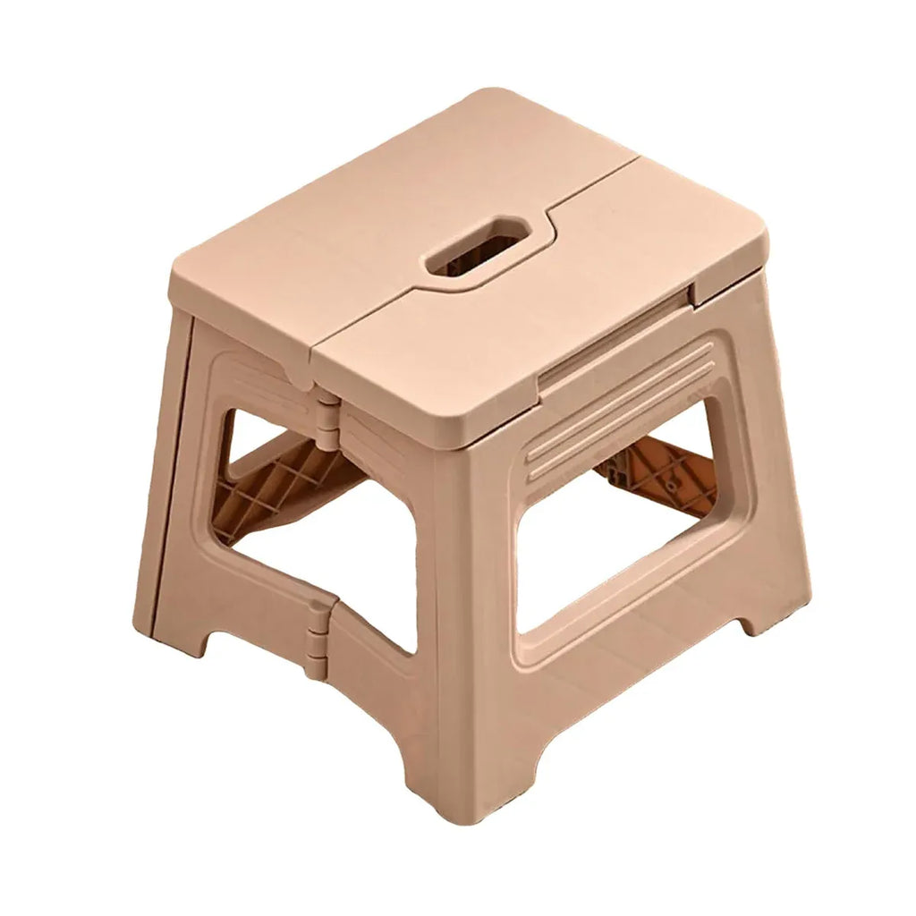 Portable Outdoor Plastic Folding Stool Lightweight Foldable For