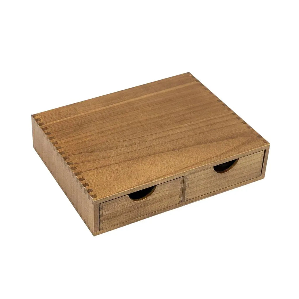 Wooden Coffee Capsule Holder with 2 Drawers