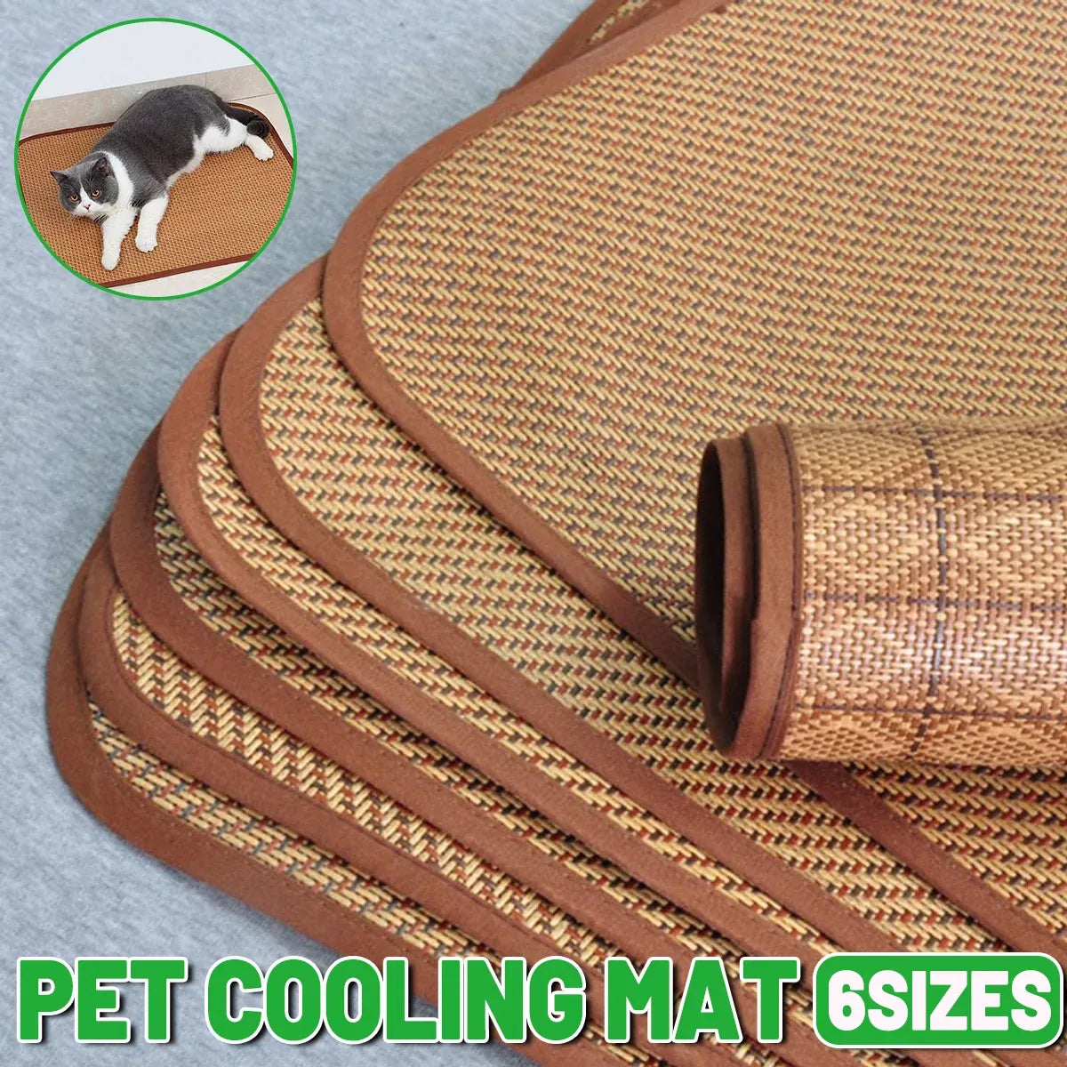 Pet Mat Kennel Cushion Dog Cat Bed Sleeping Pad Soft Washable