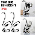 Stainless Steel Swan Cutlery Holder