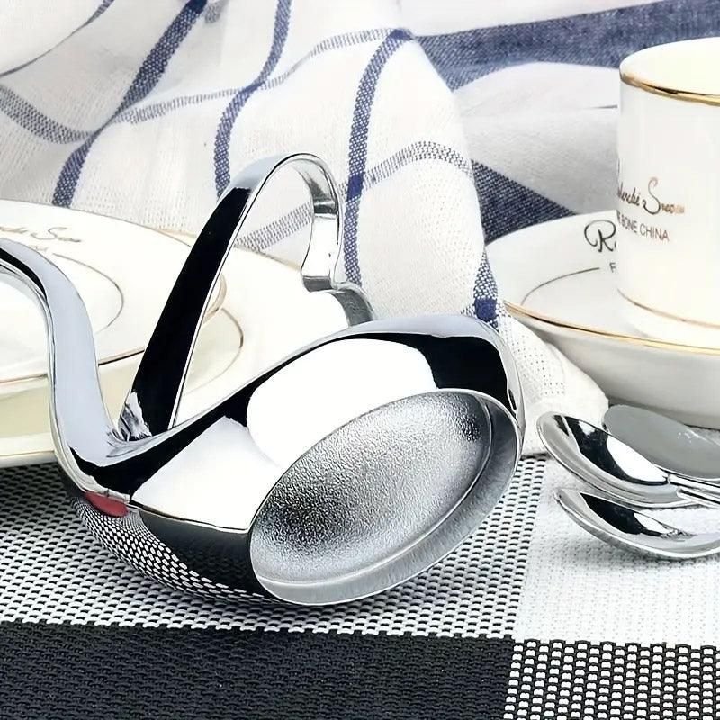 Stainless Steel Swan Cutlery Holder