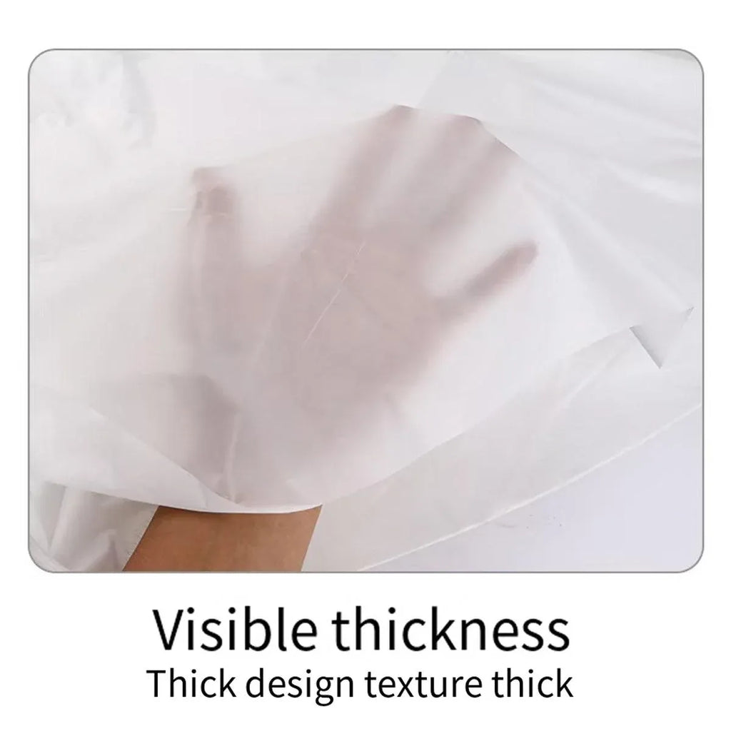10pcs PEVA Rectangle Tablecloths Solid Colour Waterproof Party Table