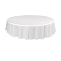 Round PEVA Disposable Tablecloths, 213 cm, Pack of 10