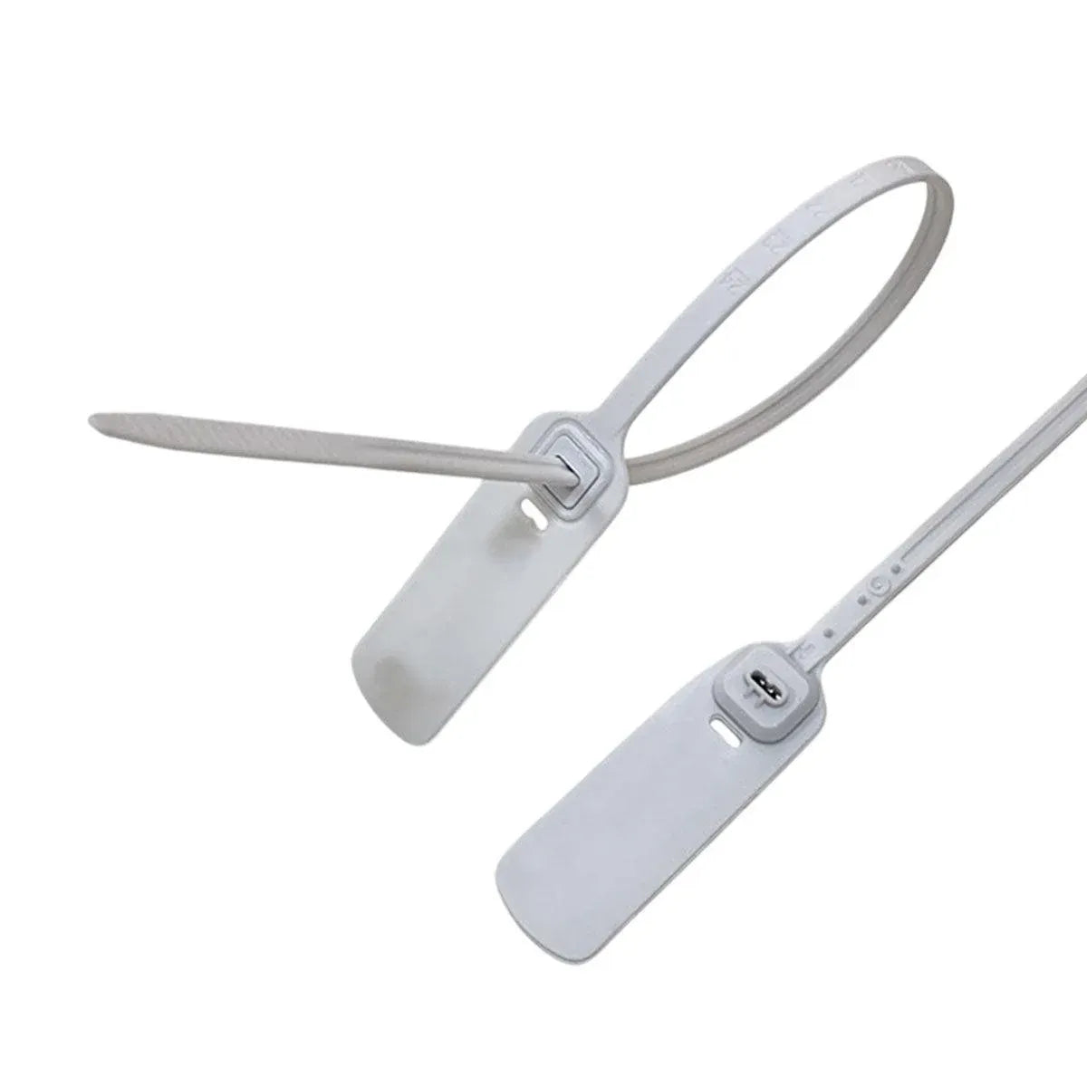100PCS Plastic Seal Security Tags Plastic Label Tabs Ties for