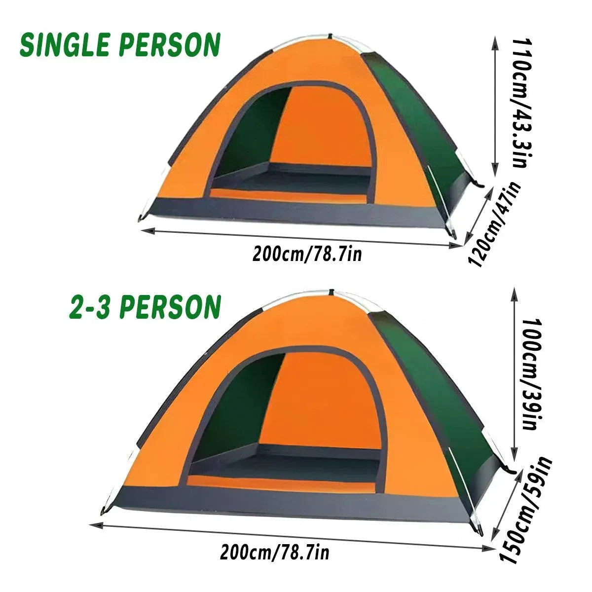 Outdoor Camping Tent Portable Sun Protection Lightweight Quick