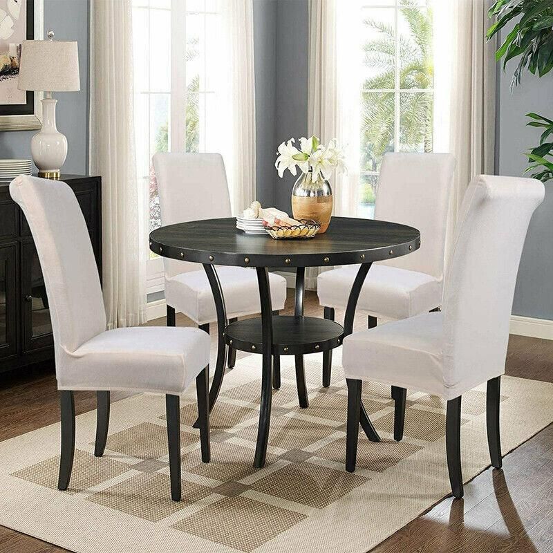 Stretch Spandex Chair Covers, Set of 6