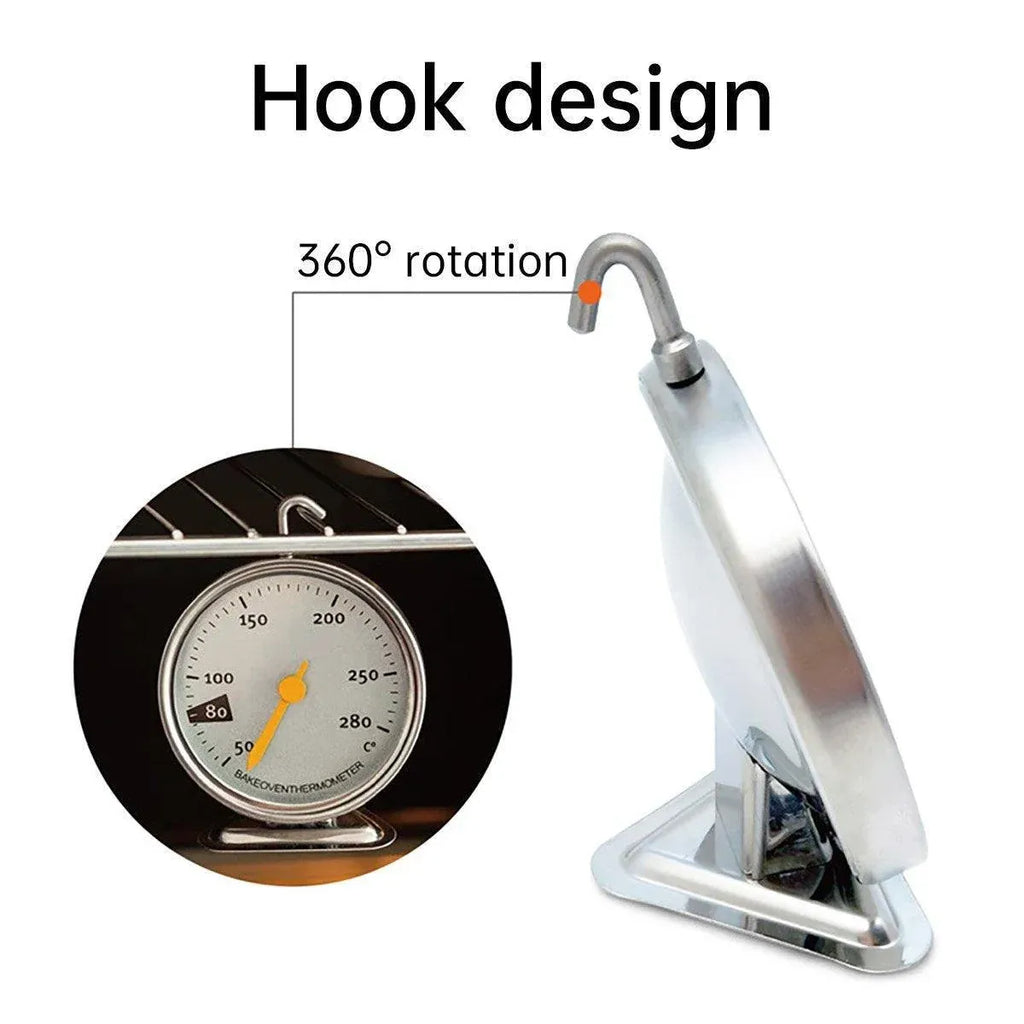 Mechanical Oven Thermometer with Hook and Stand