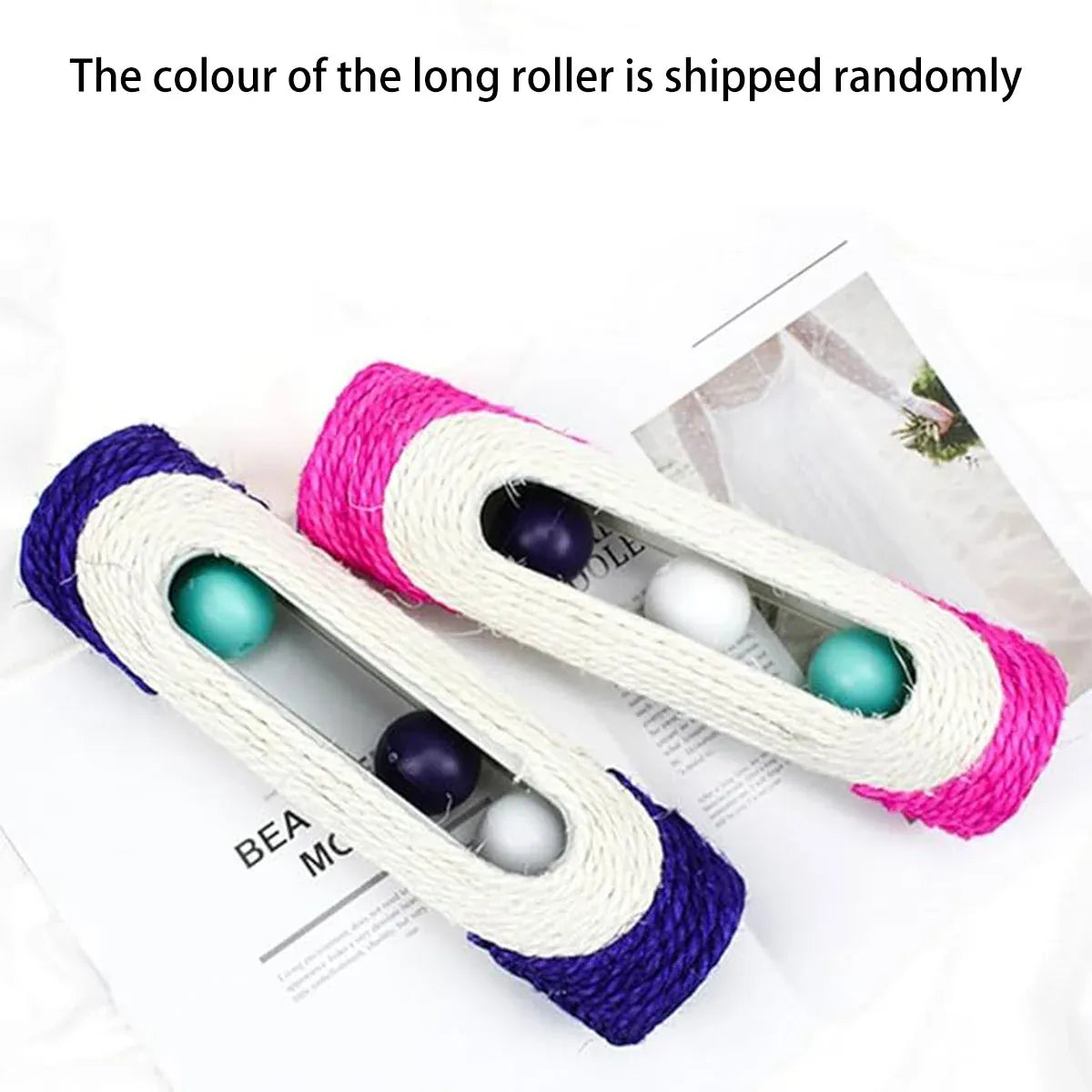Cat Biting Rope Toy Teeth Grinding Teasing Stick Interactive Play Toy