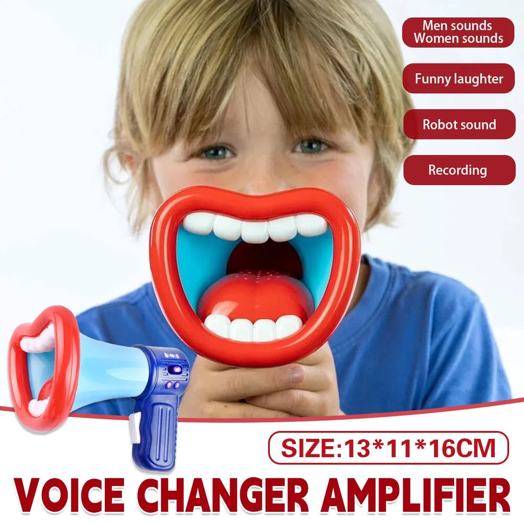 1-Piece Voice Changer Megaphone Toy with Strap