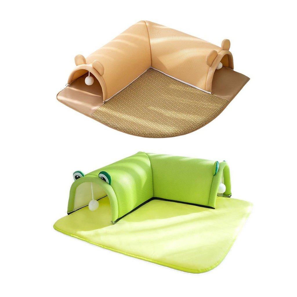 Washable Cat Tunnel Nest Corner Passage Cat House Easy Clean Pet