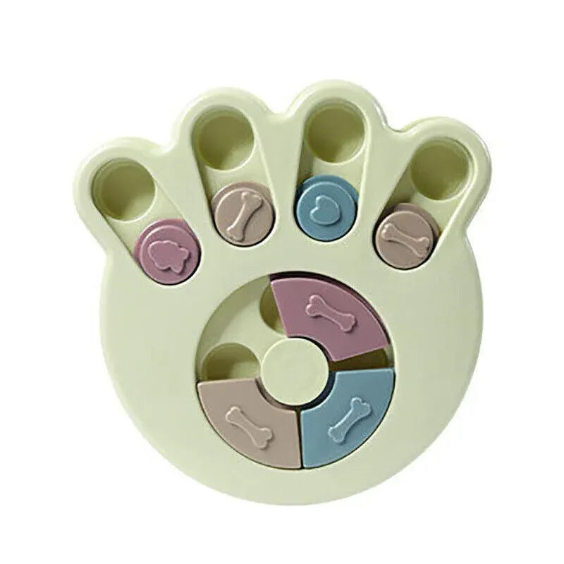 Dog Treat Dispenser Food Puzzle Toy Interactive Training Feeder Pet