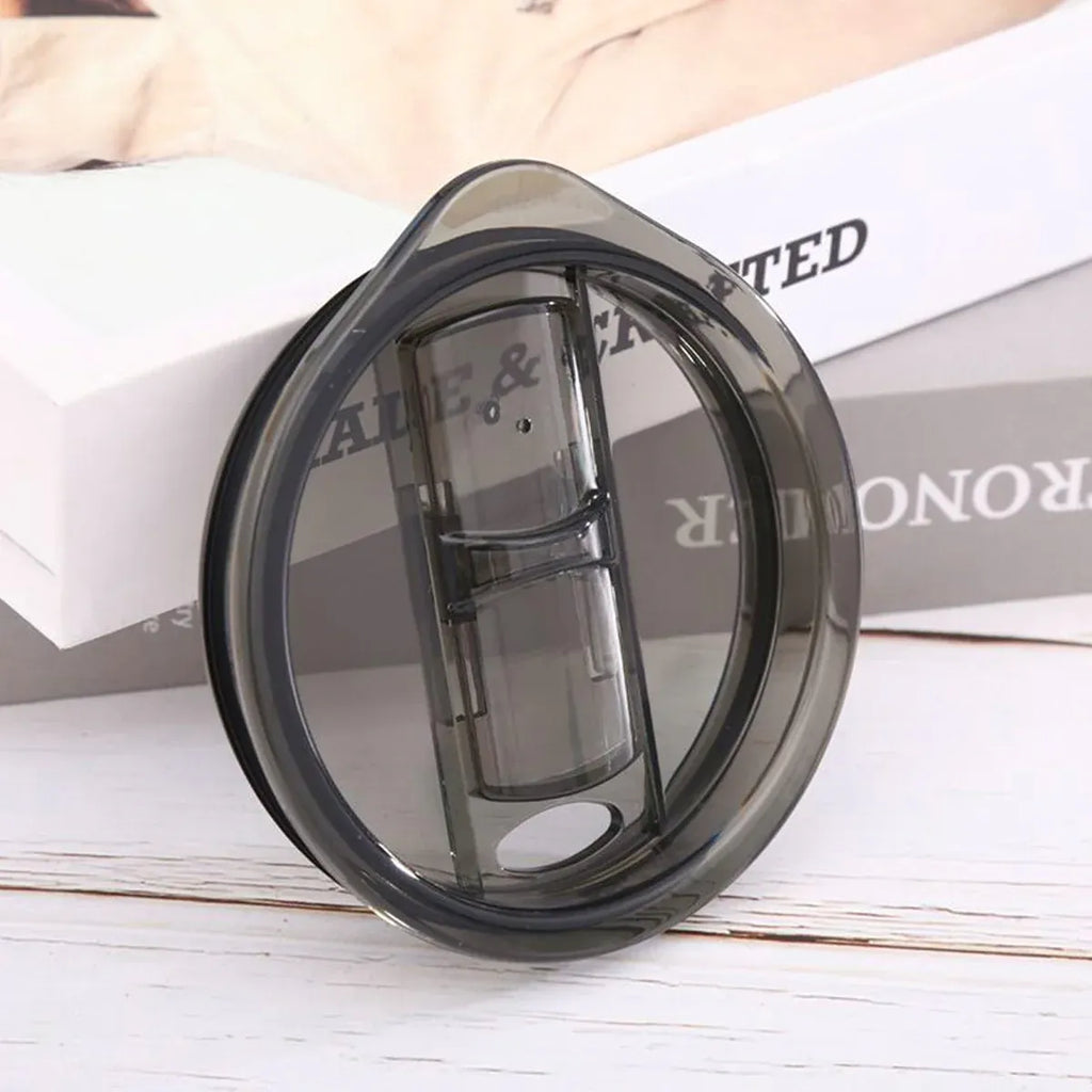 Double Wall Stainless Steel Coffee Cup with Sliding Lid