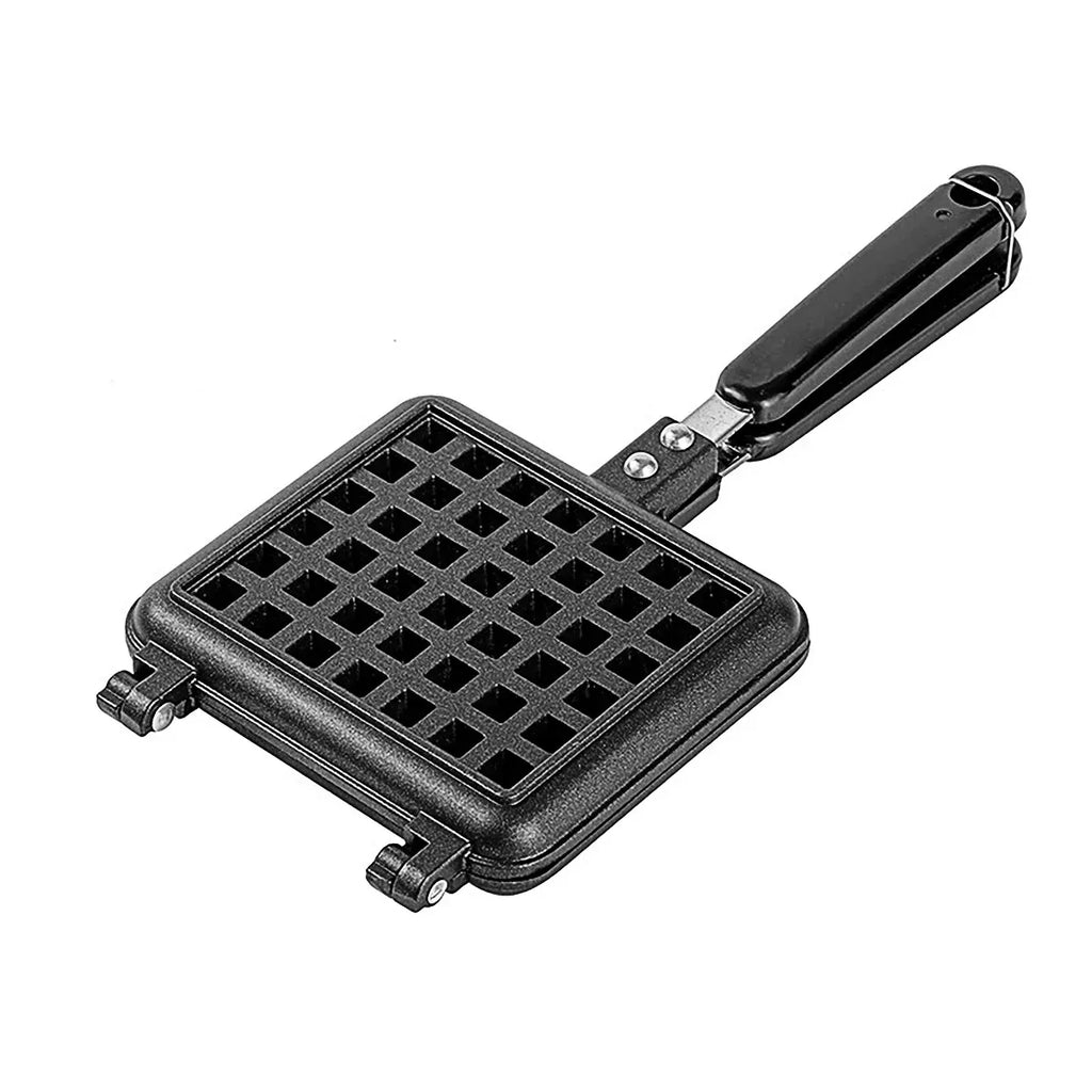 Non-Stick Stovetop Waffle Pan with Handle