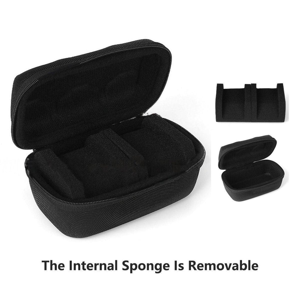 Two Card Portable Watch Organizer Box Storage Case