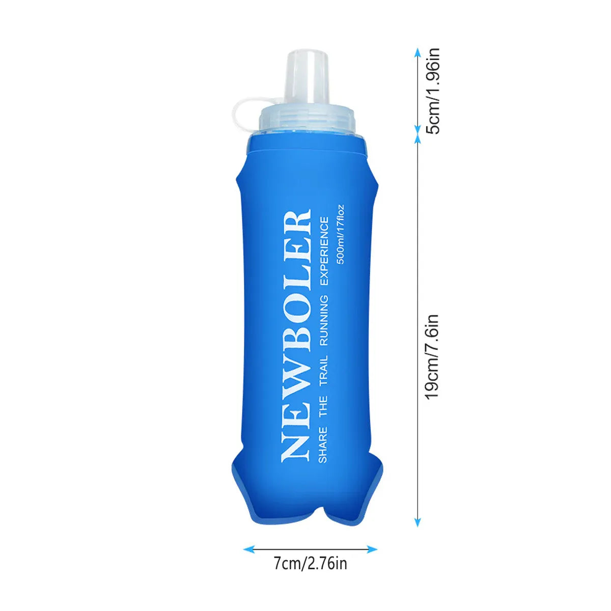 Sports Folding Soft Water Bottle Running Portable Outdoor Large