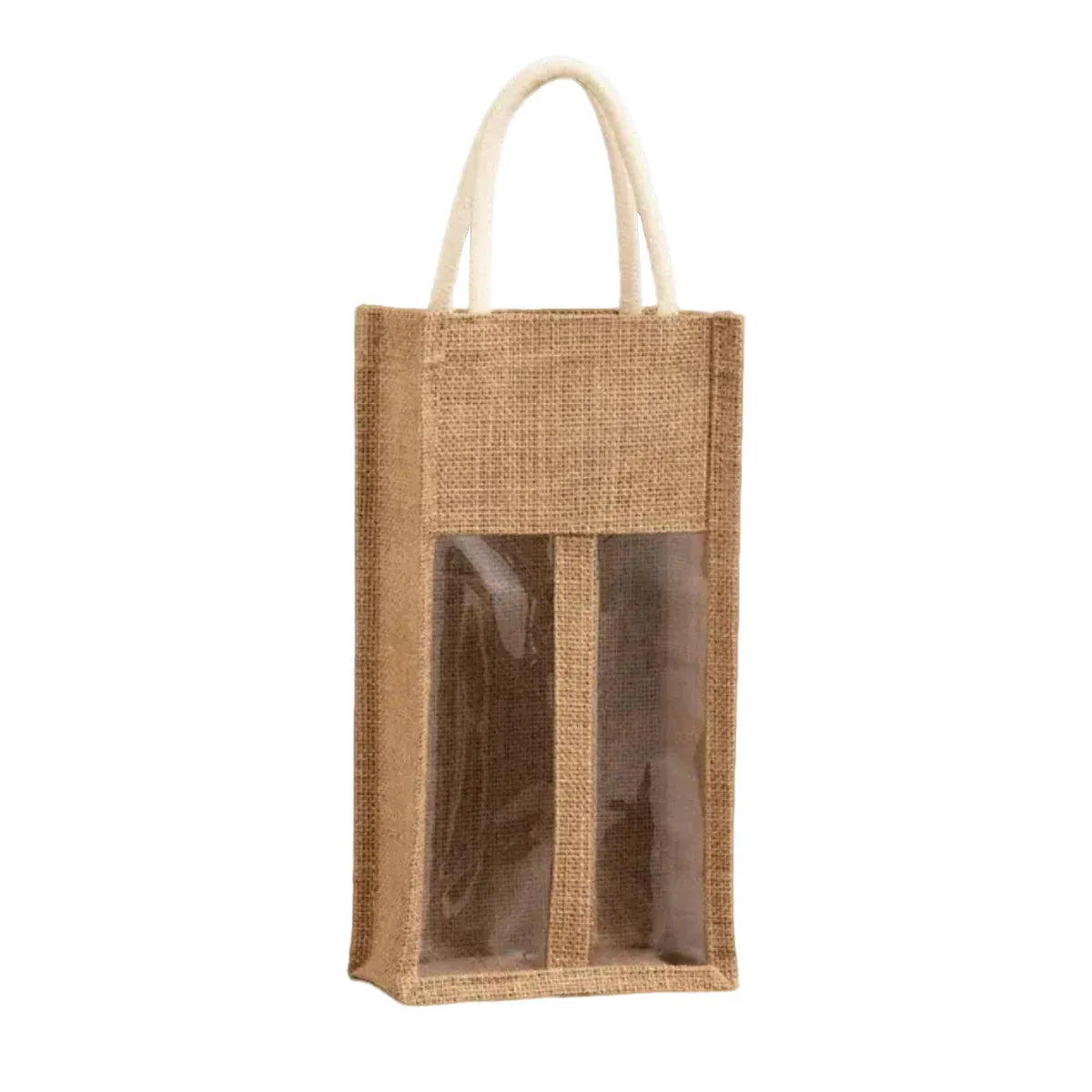 5PCS Wine Bottle Bags Tote Carrier Gift Bag Durable Single or Double