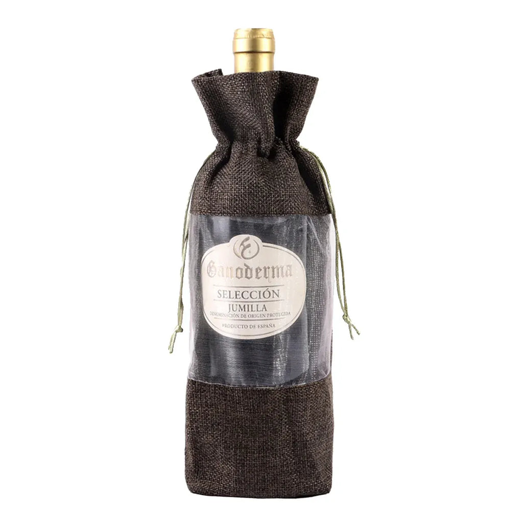 10PCS Wine Gift Bags with Clear Window for Wine Bottle Packaging