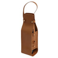 2PCS Wine Tote Bag PU Leather with Handle Durable for Party Gift