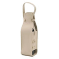 PU Leather Wine Tote Bags with Handle, 2 Pack