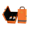 Portable Wine Gift Box Double Bottle with 4 Wine Accessories