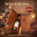High-grade Leather Red Wine Gift Box