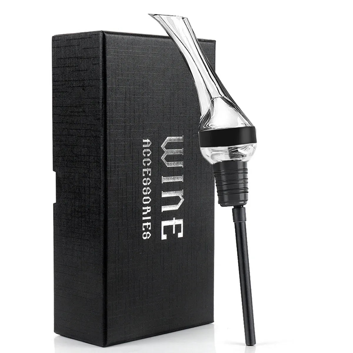 Red Wine Aerator Pourer with Gift Box, Long Stem Aerator