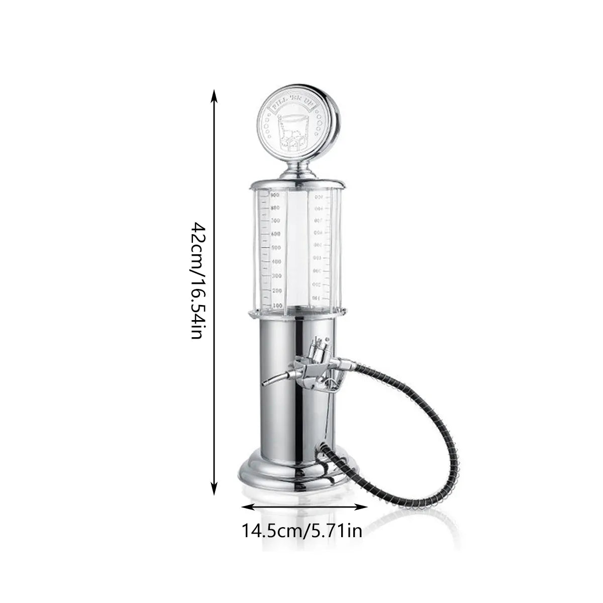 Single or Double Head Wine Dispenser Plastic 1L Capacity Leak Proof