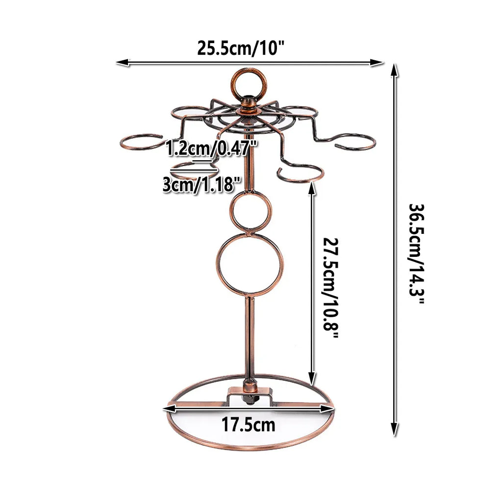 Wine Glass Rack Countertop Freestanding Stemware Rack Wine Glass