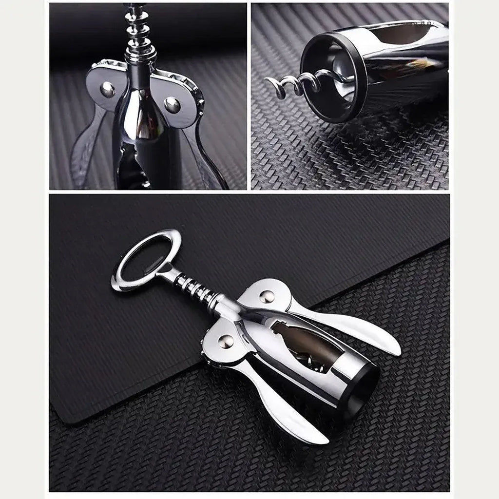 Zinc Alloy Winged Corkscrew and Bottle Opener