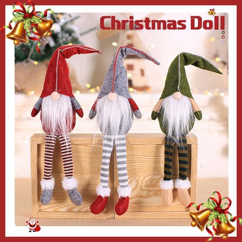 Faceless Santa Doll Christmas Decoration, 50 x 10 cm