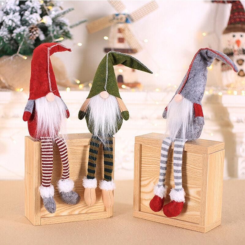 Faceless Santa Doll Christmas Decoration, 50 x 10 cm