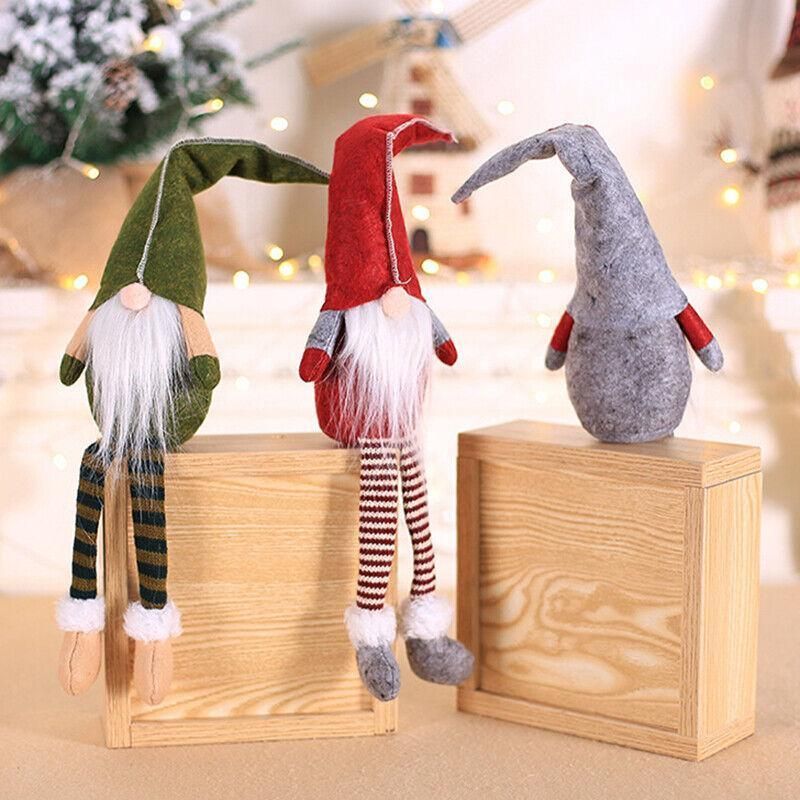 Faceless Santa Doll Christmas Decoration, 50 x 10 cm
