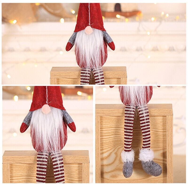 Faceless Santa Doll Christmas Decoration, 50 x 10 cm