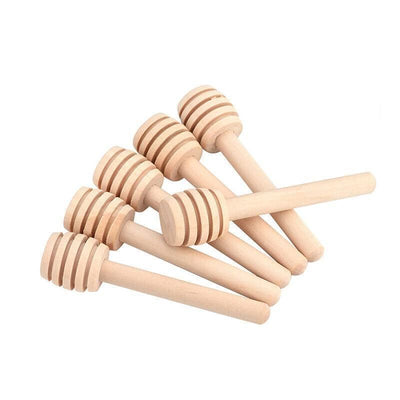 Mini Wooden Honey Dipper Sticks, Pack of 30